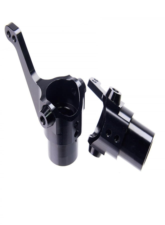 TOOMOD Aluminum Steering Knuckle for Tamiya Super ClodBuster Bullhead CB2108 Upgrades Parts (Black) - Image 2